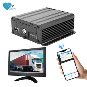 Caredrive mdvr Máy nghe nhạc máy ảnh kính HD GPS 4 gam video ghi âm DVR di động cho xe buýt xe tải Trailer Xe Xe DVR