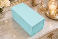 Boîte cadeau rigide magnétique pliable personnalisée avec logo, emballage plat, portable, pour cosmétiques, parfums, cadeaux de luxe