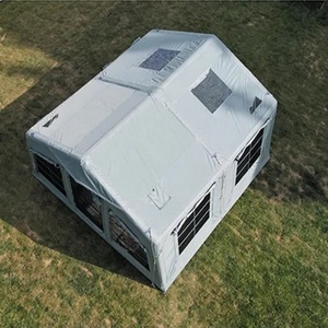 Tente pneumatique gonflable imperméable et résistante à la pluie en tissu Oxford, montage automatique, 3,6x3,6m <span class=keywords><strong>pour</strong></span> la plage, le <span class=keywords><strong>camping</strong></span>, quatre saisons - Product Image 3