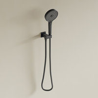 Corps thermostatique en laiton poli Jet salle de bain pluie ensemble de douche numérique poignée unique dissimulé motif de pulvérisation douce nouvelle version