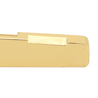 Guitar Nut and Saddle Set Metal Acoustic Brass 6 String Musical Instrument AccessoriesNut Match 74 Saddle