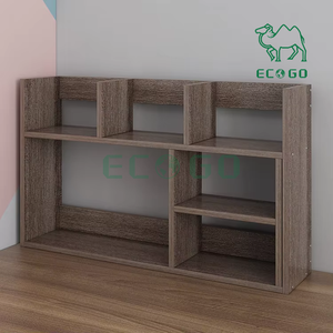 Moderne Mensole in Legno Spesso per <span class=keywords><strong>Scrivania</strong></span>, Libreria <span class=keywords><strong>da</strong></span> Tavolo per Casa e Scuola, Supporti per Libri Fai-<span class=keywords><strong>da</strong></span>-Te - Product Image 4