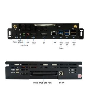 Ordinateur OPS embarqué quadricœur H310C 12V-19V DC pour tableau blanc électronique de bureau, compatible Intel Core i3-7100, <span class=keywords><strong>i5</strong></span>-<span class=keywords><strong>7400</strong></span>, <span class=keywords><strong>i7</strong></span>-<span class=keywords><strong>7700</strong></span> (7e génération) - Product Image 4