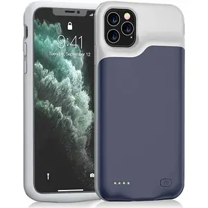 Unik Silikon Isi Ulang Power Bank Case Baterai untuk iPhone