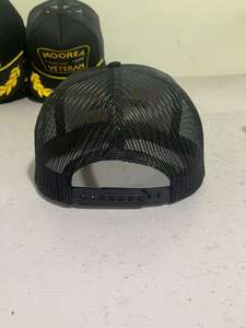 Gorras de camionero promocionales con estampado de logotipo bordado Material frontal poliéster con esponja, gorra de camionero Snapback de malla trasera - Product Image 2