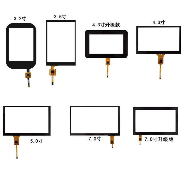 Capacitive screen 2.4/2.8/3.2/3.5/4.3/5/7-inch industrial-grade FT6336U/GT911 capacitive touch screen