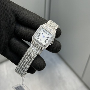 Orologio al Quarzo da <span class=keywords><strong>Donna</strong></span> di Lusso con Diamanti, Quadrante Quadrato 27mm, Alta Qualità, Stile Casual e Business Retrò - Product Image 3