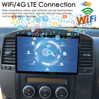 Radio Android 13 de 128 GB y 2 DIN para Nissan Navara STX 2010, CarPlay, Navegación GPS, Pantalla Táctil, Estéreo, Reproductor Multimedia para Automóvil