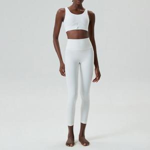 Ensemble d'entraînement de yoga 2 pièces Ensembles de soutien-gorge de yoga Tenues de sport taille haute - Product Image 5