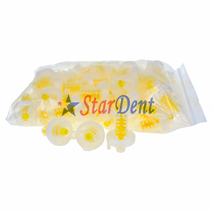 Puntas de mezcla <span class=keywords><strong>dental</strong></span> Puntas desechables amarillas dinámicas 1:<span class=keywords><strong>4</strong></span> para materiales de impresión Material <span class=keywords><strong>dental</strong></span> - Product Image 2