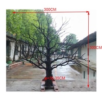 Branches d'arbre artificielles noires sèches, hauteur 300 cm, pas chères, pour décoration intérieure, arbre décoratif sec.