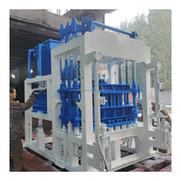 Opportunité Commerciale à Fort Rendement : Machine Automatique de Fabrication de Blocs Creux en Béton 5-15, Contrôlée par PLC, à Pression Hydraulique, Moteur Haute Efficacité
