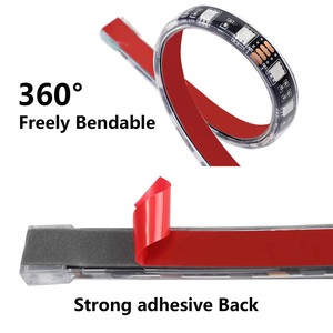 Đèn cảnh báo chống va chạm xe máy Đèn báo rẽ nhiều màu Phụ Kiện Xe Hơi tiện ích - Product Image 6