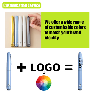 Custom Logo Reusable Automatic Dosing <b>Pen</b> for 3ml Peptide Cartridge with Protective <b>Box</b> Packaging - Product Image 2