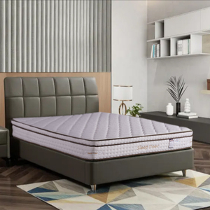 High Quality Cooling Purple Tpe Latex Memory Foam Mattress Independent Bag Spring Mattress Silent Sleep Star Hotel