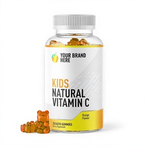 Complément alimentaire le plus vendu, étiquette personnalisée, bonbons gélifiés à la vitamine C pour enfants, antioxydant, pour achat en gros - Product Image 1