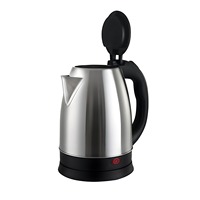 Bouilloire électrique multifonction CE CB ROHS 1800 ml, bouilloire à eau chaude, bouilloire classique en acier inoxydable