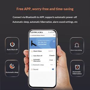 Détecteur de rayonnement nucléaire miniature Bluetooth portable CEM, rayons X, moniteur de dose personnel RM-180, fabriqué en Chine, non - Product Image 1
