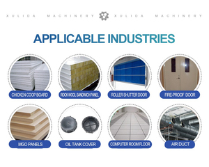 Línea de Producción de Paneles SIP OSB con Máquina Adhesora PLC - Product Image 2