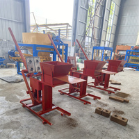 Machine manuelle à briques d'argile à bas prix pour usage familial – Machine à briques de terre compressée à prix abordable