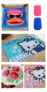 8ply 200g Ecológico Tejido a mano Leche Algodón <span class=keywords><strong>Hilo</strong></span> mezclado <span class=keywords><strong>Ganchillo</strong></span> Algodón Acrílico <span class=keywords><strong>Hilo</strong></span> mezclado <span class=keywords><strong>para</strong></span> alfombra Tufting - Product Image 6