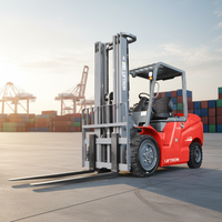 Forklift Counterbalance Listrik Liftron CPD30L 3 Ton untuk Penyimpanan dan Transportasi Peralatan Gudang