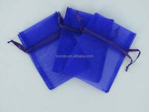 Sac cadeau en organza de haute qualité en gros avec cordon de serrage - Product Image 5