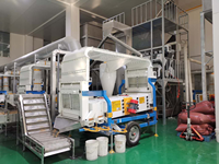 HELIDA Nouveau Nettoyeur d'air à tamis pour céréales et graines 5XZC-8DS Somalia, pour graines de chia et de lin, moteur 10.1kW, garantie 2 ans
