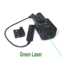Pointeur laser Sotac CQBL-1 en métal noir/marron, indicateur de visée IR, interrupteur à distance haute pression, déclenchement rapide, chasse tactique