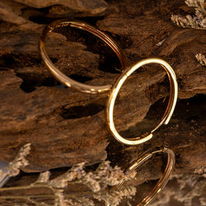 Pendientes de Aro Bohemia de Aleación de Cobre con Baño de Oro de 18k al por Mayor para Mujer - Product Image 1