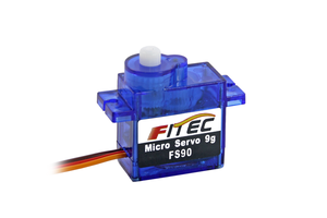 9G <span class=keywords><strong>FS90</strong></span> ingranaggio di plastica 1.5kg Torque Mirco Servo per giocattoli Rc Kit elicottero Robot Arduinos Raspberry Pi robotica educazione - Product Image 3