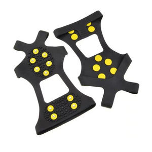 Ramponi di Alta Qualità con 10 Punte in Acciaio, Grip per Ghiaccio e Neve, Tacchetti Antiscivolo, Copriscarpe Elasticizzati S-XL - Product Image 4