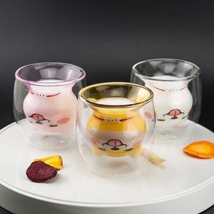 Cartone animato orso di natale doppia parete <span class=keywords><strong>tazza</strong></span> di vetro cartone animato gatto <span class=keywords><strong>cane</strong></span> modelli <span class=keywords><strong>tazza</strong></span> di vetro <span class=keywords><strong>tazza</strong></span> <span class=keywords><strong>da</strong></span> tè <span class=keywords><strong>tazza</strong></span> <span class=keywords><strong>da</strong></span> caffè - Product Image 2