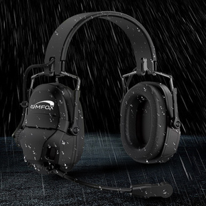 Casque de communication clair tactique monté sur la tête Qualcomm IPX-6 étanche 85dB Protection auditive pour Bluetooth 5.5 pour l'exploitation minière - Product Image 1