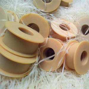 Yunze <b>PTFE</b> H-Beam Wheel 38 White Plastic Part For Industrial Use - Product Image 4