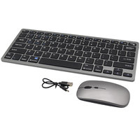 Set Mouse Keyboard Gaming Nirkabel 78-Tombol Portabel Aksesori Komputer yang Dapat Diisi Ulang