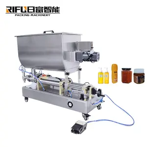 Single Head Semi Automatic Manual Pneumatic Bag Cup Bottle Juice Water Liquid Filling Machines