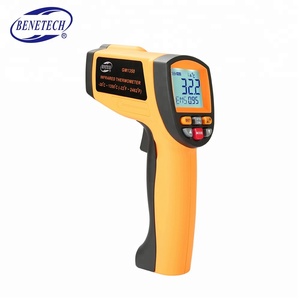 <span class=keywords><strong>Hand</strong></span> <span class=keywords><strong>held</strong></span> arma termômetro infravermelho digital, infravermelho termômetro GM1350 - Product Image 1