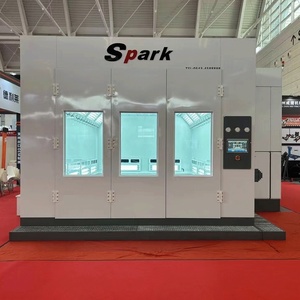 Cabine <span class=keywords><strong>de</strong></span> <span class=keywords><strong>peinture</strong></span> automobile professionnelle avancée 24000m³/h avec grille intégrale pour atelier <span class=keywords><strong>de</strong></span> <span class=keywords><strong>carrosserie</strong></span> et <span class=keywords><strong>station</strong></span> <span class=keywords><strong>de</strong></span> retouche - Product Image 4