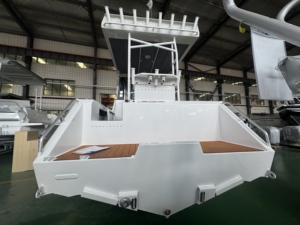 Bateaux <span class=keywords><strong>de</strong></span> pêche en aluminium Gospel 7,5 m (25 pieds) Profisher Offshore Speed Cabin Saltwater Cabin Cruiser à vendre avec cabine - Product Image 6