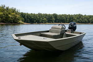 <span class=keywords><strong>Bateau</strong></span> de pêche en aluminium de 4,2 m, soudé, épaisseur 2,5 mm, idéal pour la pêche récréative en lac et en rivière – Vente directe usine - Product Image 5