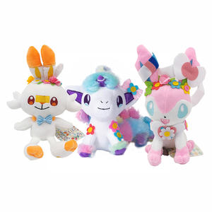 ของเล่นตุ๊กตาผ้ากำมะหยี่ขนาด18-25ซม. ลายกระต่าย scorsylveon เทศกาลอีสเตอร์ฮาโลวีน - Product Image 1