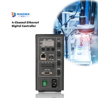 Contrôleur numérique Ethernet PWM MUKEREN 4/8 canaux, sortie 24V, alliage d'aluminium, charge maximale 200W, durable
