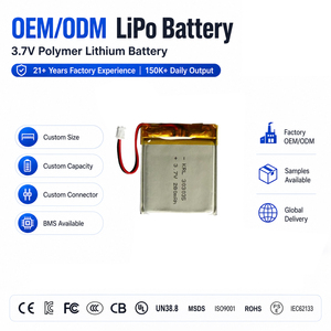 Аккумуляторная батарея-пакет 303035 3.7V 280mAh для цифровых ручек, считывателей смарт-карт и мини-устройств Bluetooth, OEM-производство на заказ - Product Image 1