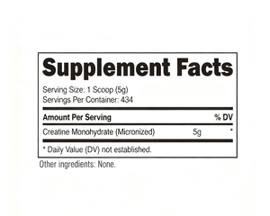 OEM/ODM <b>Creatine</b> <b>Monohydrate</b> Powder Muscle Growth & Strength Boost 5g Per Serving Protein Powder GMO Free & Sugar Free - Product Image 3