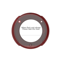 Logo gratuit Personnaliser Cafe Queue 20 Pcs Mini Buzzer Étanche Sans Fil Serveur Système D'appel Vibrant Dessous De Verre Téléavertisseur Restaurant