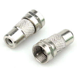 Adaptateur <span class=keywords><strong>RCA</strong></span> <span class=keywords><strong>Femelle</strong></span> <span class=keywords><strong>vers</strong></span> F Mâle (alliage de zinc) pour audio et vidéo - Product Image 5