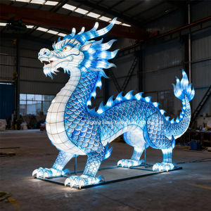 فانوس التنين الصيني للتخرج والمعارض التجارية - ديكور أسطوري مصنوع يدويًا بإضاءة LED مع خيارات تصميم مخصصة - الأكثر مبيعًا - Product Image 2