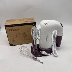 Batidora eléctrica Canxin CX-6623 400W con carcasa de plástico blanca, estándar estadounidense, para uso en la cocina. - Product Image 4