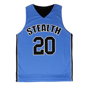 قمصان كرة السلة الرخيصة مع شبكة أرقام موحدة - Product Image 3